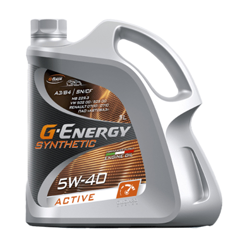 G-Energy Synthetic Active 5W-40 5 л масло моторное (G-ENERGY: 253142411)